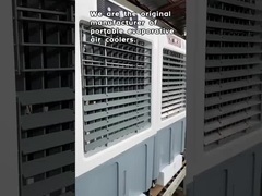 Φορητός εξατμιστικός ψύκτης αέρας: φιλικός προς το περιβάλλον, εξοικονόμηση ενέργειας και ψύξη plug-and-play!