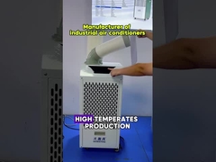 Βιομηχανικό Φορητό Κλιματιστικό Σωλήνα - Ακριβής Ψύξη Σημείου, Plug & Play